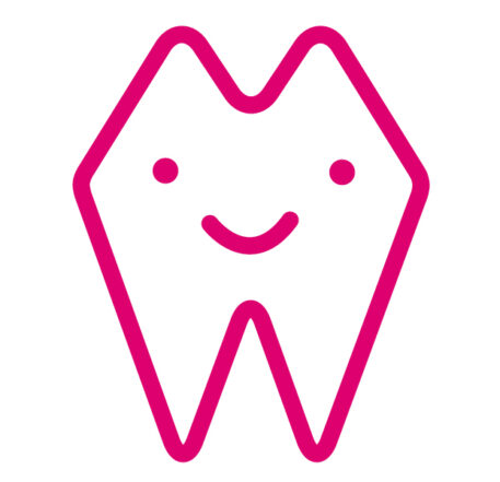 Übergangssmiley bis Bild_lachender zahn icon pink Übergangssmiley bis Bild_lachender zahn icon pink
